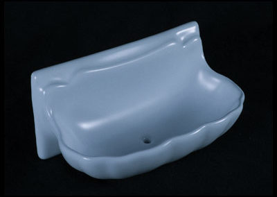 H-36SFB Shell Soap Dish 3×6 Flatback